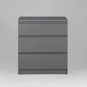 2.03.02.060.4 КАСТОР комод 3 ящика RU серый в Стрежевом - strezevoi.ok-mebel.com | фото 2