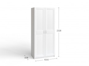 2.06.01.050.4 МАКС шкаф 2 двери 100х61х233 серый RU в Стрежевом - strezevoi.ok-mebel.com | фото 4