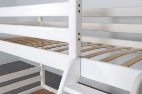 АДЕЛЬ Кровать двухъярусная с наклонной лестницей (белый) в Стрежевом - strezevoi.ok-mebel.com | фото 6