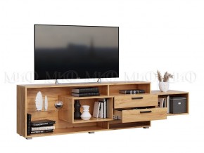 АЛТЕЯ Тумба ТВ (Дуб крафт) в Стрежевом - strezevoi.ok-mebel.com | фото 2