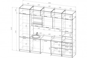 АНТИКА Кухонный гарнитур Экстра 5 (3000 мм) в Стрежевом - strezevoi.ok-mebel.com | фото 2