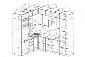 АНТИКА Кухонный гарнитур Гранд Прайм (2100*2700 мм) в Стрежевом - strezevoi.ok-mebel.com | фото 2