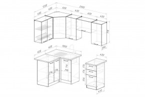 АСАЯ Кухонный гарнитур Оптима 5 (1200*2000 мм) в Стрежевом - strezevoi.ok-mebel.com | фото 2