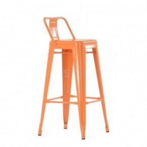 Барный стул Barneo N-242 Tolix Style 2003 Оранжевый в Стрежевом - strezevoi.ok-mebel.com | фото