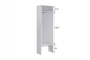 БАСКО Прихожая К10 (белое дерево) в Стрежевом - strezevoi.ok-mebel.com | фото 9