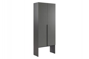 БАСКО Шкаф двухдверный L800 (графит) в Стрежевом - strezevoi.ok-mebel.com | фото