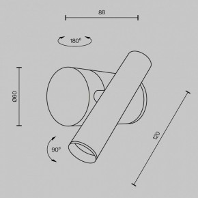 Бра Maytoni Utility MOD433WL-L3BS3K1 в Стрежевом - strezevoi.ok-mebel.com | фото 5