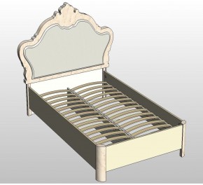 Детская Мишель (белый матовый/экокожа) в Стрежевом - strezevoi.ok-mebel.com | фото 3