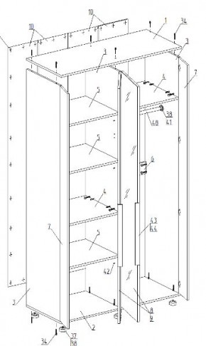 Детская "Лео" (модульная) в Стрежевом - strezevoi.ok-mebel.com | фото 5