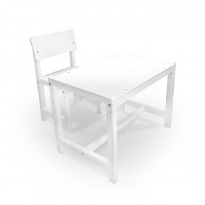 Детский растущий комплект стол и стул Я САМ "Лофт" (Белый, Белый) в Стрежевом - strezevoi.ok-mebel.com | фото