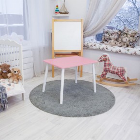 Детский стол Rolti Baby (розовый/белый, массив березы/мдф) в Стрежевом - strezevoi.ok-mebel.com | фото 1