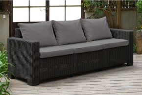 Диван Калифорния 3-х местный (California 3 Sofa), графит в Стрежевом - strezevoi.ok-mebel.com | фото