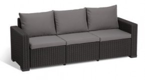 Диван Калифорния 3-х местный (California 3 Sofa), графит в Стрежевом - strezevoi.ok-mebel.com | фото 2