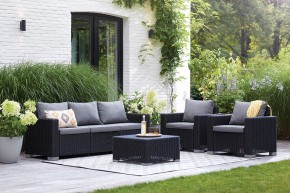 Диван Калифорния 3-х местный (California 3 Sofa), графит в Стрежевом - strezevoi.ok-mebel.com | фото 3