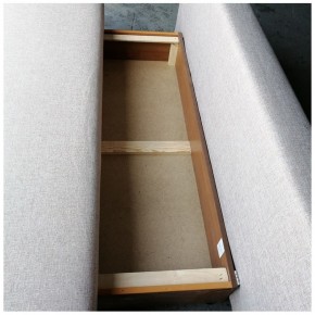 Диван-кровать Комфорт без подлокотников BALTIC AZURE (2 подушки) в Стрежевом - strezevoi.ok-mebel.com | фото 6
