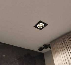 DK2061-BK Встраиваемый светильник IP 20, до 15 Вт, GU10, LED, черный, алюминий в Стрежевом - strezevoi.ok-mebel.com | фото 4