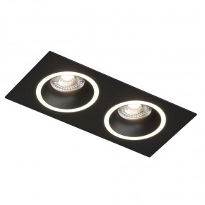 DK2062-BK Встраиваемый светильник, IP 20, до 15 Вт, GU10, LED, черный, алюминий в Стрежевом - strezevoi.ok-mebel.com | фото