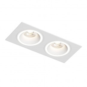 DK2062-WH Встраиваемый светильник, IP 20, до 15 Вт, GU10, LED, белый, алюминий в Стрежевом - strezevoi.ok-mebel.com | фото
