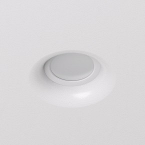 DK2080-WH Встраиваемый точечный светильник для натяжных ПВХ потолков INVIZ, IP 20, до 9 Вт, GU10, LED, белый, ABS-пластик в Стрежевом - strezevoi.ok-mebel.com | фото 2