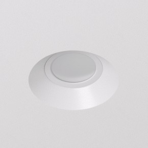 DK2081-WH Встраиваемый точечный светильник для натяжных ПВХ потолков INVIZ, IP 20, до 9 Вт, GU10, LED, белый, ABS-пластик в Стрежевом - strezevoi.ok-mebel.com | фото 2