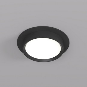 DK2090-BK Встраиваемый светильник FLAT, IP 20, до 15 Вт, GX53, LED, черный, алюминий в Стрежевом - strezevoi.ok-mebel.com | фото