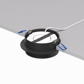 DK2090-BK Встраиваемый светильник FLAT, IP 20, до 15 Вт, GX53, LED, черный, алюминий в Стрежевом - strezevoi.ok-mebel.com | фото 4