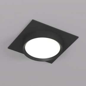 DK2091-BK Встраиваемый светильник FLAT, IP 20, до 15 Вт, GX53, LED, черный, алюминий в Стрежевом - strezevoi.ok-mebel.com | фото