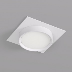 DK2091-WH Встраиваемый светильник FLAT, IP 20, до 15 Вт, GX53, LED, белый, алюминий в Стрежевом - strezevoi.ok-mebel.com | фото 2