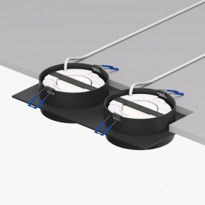 DK2092-BK Встраиваемый светильник FLAT, IP 20, до 15 Вт, GX53, LED, черный, алюминий в Стрежевом - strezevoi.ok-mebel.com | фото 2