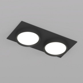 DK2092-BK Встраиваемый светильник FLAT, IP 20, до 15 Вт, GX53, LED, черный, алюминий в Стрежевом - strezevoi.ok-mebel.com | фото 4