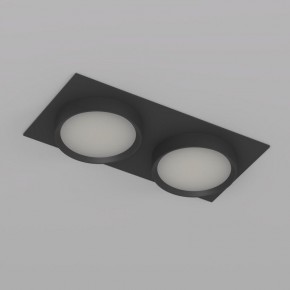 DK2092-BK Встраиваемый светильник FLAT, IP 20, до 15 Вт, GX53, LED, черный, алюминий в Стрежевом - strezevoi.ok-mebel.com | фото 5