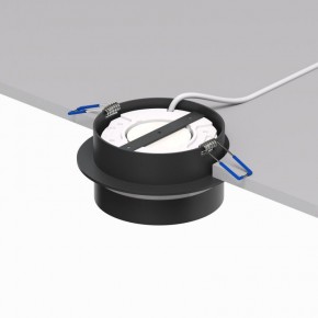 DK2100-BK Встраиваемый светильник NIKO, IP 20, до 15 Вт, GX53, LED, черный, акрил, алюминий в Стрежевом - strezevoi.ok-mebel.com | фото 4