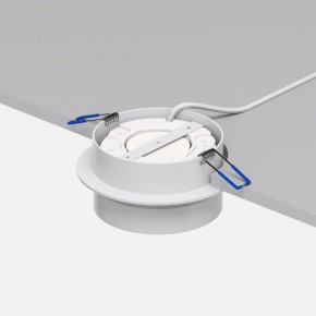 DK2100-WH Встраиваемый светильник NIKO, IP 20, до 15 Вт, GX53, LED, белый, акрил, алюминий в Стрежевом - strezevoi.ok-mebel.com | фото 4