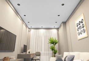 DK2120-BK Встраиваемый светильник, IP 20, 50 Вт, GU10, черный, алюминий в Стрежевом - strezevoi.ok-mebel.com | фото 6