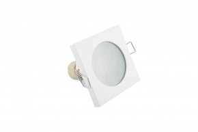 DK3014-WH Встраиваемый светильник влагозащ., IP 44, 50 Вт, GU10, белый, алюминий в Стрежевом - strezevoi.ok-mebel.com | фото 4