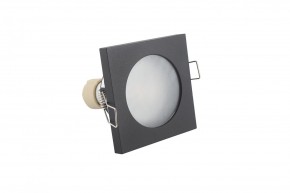 DK3015-BK Встраиваемый светильник влагозащ., IP 44, 50 Вт, GU10, черный, алюминий в Стрежевом - strezevoi.ok-mebel.com | фото 4