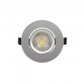 DK3020-CM Встраиваемый светильник, IP 20, 10 Вт, GU5.3, LED, серый, пластик в Стрежевом - strezevoi.ok-mebel.com | фото