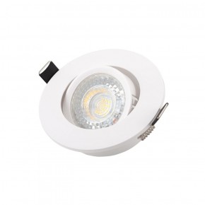 DK3020-WH Встраиваемый светильник, IP 20, 10 Вт, GU5.3, LED, белый, пластик в Стрежевом - strezevoi.ok-mebel.com | фото 3