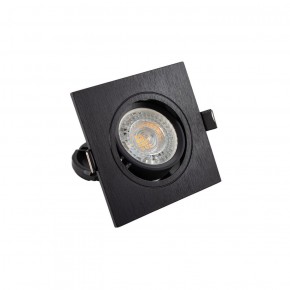 DK3021-BK Встраиваемый светильник, IP 20, 10 Вт, GU5.3, LED, черный, пластик в Стрежевом - strezevoi.ok-mebel.com | фото 2