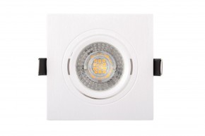 DK3021-WH Встраиваемый светильник, IP 20, 10 Вт, GU5.3, LED, белый, пластик в Стрежевом - strezevoi.ok-mebel.com | фото 2