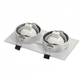 DK3022-CM Встраиваемый светильник, IP 20, 10 Вт, GU5.3, LED, серый, пластик в Стрежевом - strezevoi.ok-mebel.com | фото 4