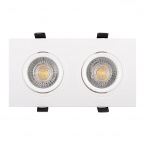 DK3022-WH Встраиваемый светильник, IP 20, 10 Вт, GU5.3, LED, белый, пластик в Стрежевом - strezevoi.ok-mebel.com | фото 2