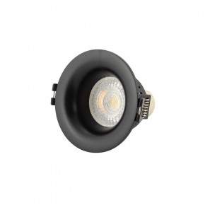 DK3024-BK Встраиваемый светильник, IP 20, 10 Вт, GU5.3, LED, черный, пластик в Стрежевом - strezevoi.ok-mebel.com | фото