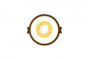 DK3026-BG Встраиваемый светильник, IP 20, 10 Вт, GU5.3, LED, черный/золотой, пластик в Стрежевом - strezevoi.ok-mebel.com | фото 2