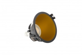 DK3026-BG Встраиваемый светильник, IP 20, 10 Вт, GU5.3, LED, черный/золотой, пластик в Стрежевом - strezevoi.ok-mebel.com | фото 4