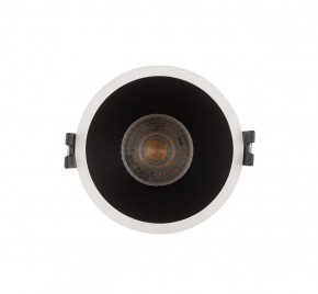 DK3026-WB Встраиваемый светильник, IP 20, 10 Вт, GU5.3, LED, белый/черный, пластик в Стрежевом - strezevoi.ok-mebel.com | фото