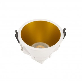 DK3026-WG Встраиваемый светильник, IP 20, 10 Вт, GU5.3, LED, белый/золотой, пластик в Стрежевом - strezevoi.ok-mebel.com | фото 2