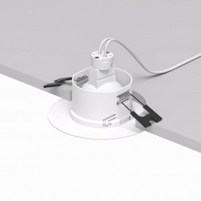 DK3028-WH Встраиваемый светильник, IP 20, 10 Вт, GU5.3, LED, белый, пластик в Стрежевом - strezevoi.ok-mebel.com | фото 3