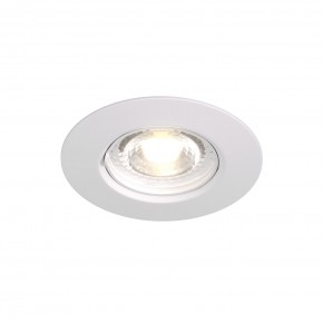 DK3028-WH Встраиваемый светильник, IP 20, 10 Вт, GU5.3, LED, белый, пластик в Стрежевом - strezevoi.ok-mebel.com | фото 5