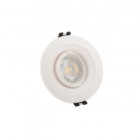 DK3029-WH Встраиваемый светильник, IP 20, 10 Вт, GU5.3, LED, белый, пластик в Стрежевом - strezevoi.ok-mebel.com | фото 4